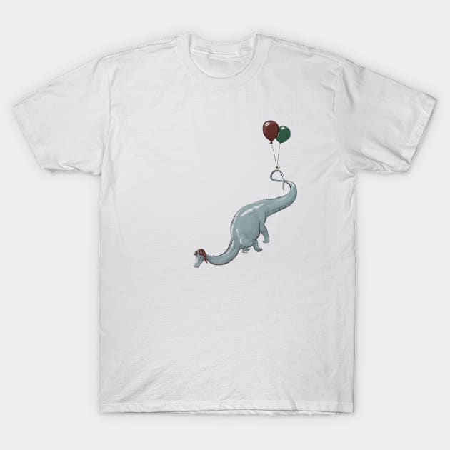 Flying Dinosaurs T-Shirt by Won'tDraw